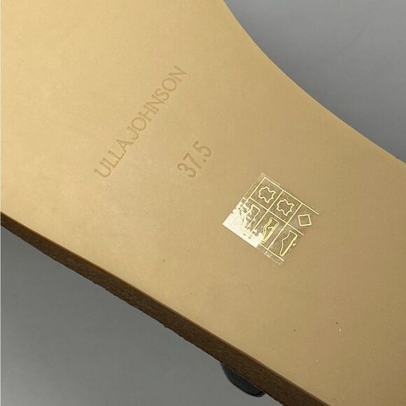 Ulla Johnson Lennox Leather Ankle-Buckle Platform Boots size 37.5 - Picture 12 of 12